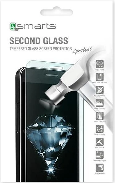 4smarts Second Glass Limited Cover für Samsung Galaxy A6 (2018)
