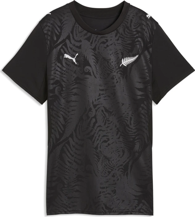 Puma FIFA WM 2026 Neuseeland Heimtrikot kurzarm puma black/puma silver (Damen)