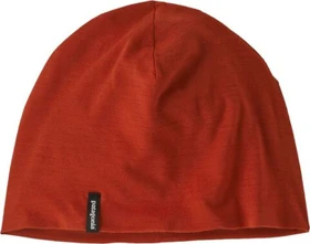 Patagonia Overlook Merino Wool Liner Beanie amanita red