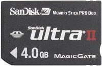 SanDisk Ultra II Memory Stick PRO Duo 4GB (SDMSPDH-4096)