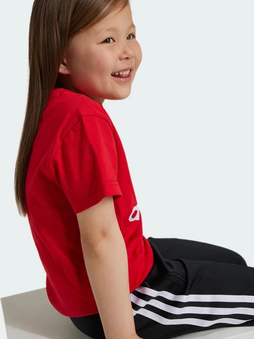 adidas Adicolor Trefoil T-Shirt kurzarm better scarlet (Junior)