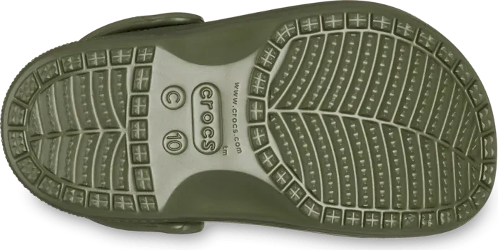 Crocs Baya Lined Clog army green (Junior)