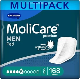 Hartmann MoliCare Premium Men 5 Tropfen Hygieneeinlage, 168 Stück