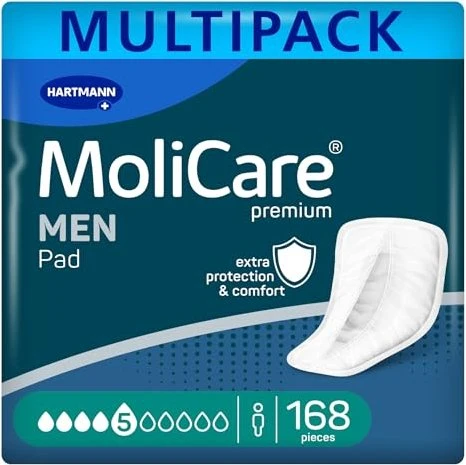 Hartmann MoliCare Premium Men 5 Tropfen Hygieneeinlage, 168 Stück