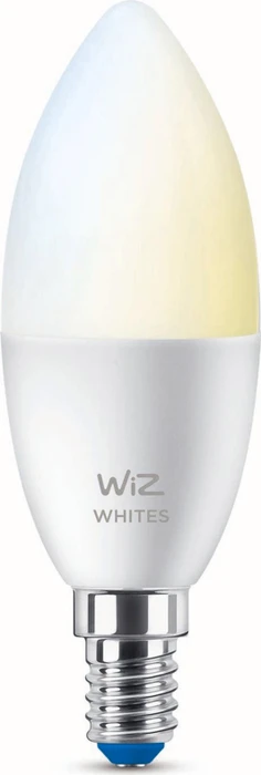 WiZ Whites LED Kerze 4.9W E14 C37, 2 Stück