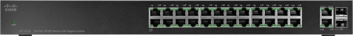 Cisco SF112 Rackmount Switch, 24x RJ-45, 2x RJ-45/SFP