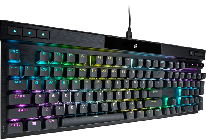 Corsair Gaming K70 RGB PRO, MX SPEED RGB Silver, USB, DE