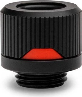 EK Water Blocks EK-Torque HDC-12 Color Rings Pack, Rohranschluss Dekorationsring, rot, 10er-Pack