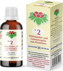 Mag. Doskar Nr. 2 Wirbelsäulen- und Gelenkstropfen, 50ml