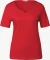 Street One Herzausschnitt T-Shirt kurzarm racing red (Damen) Vorschaubild