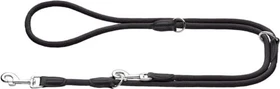 Hunter Freestyle verstellbare Führleine, 2m, schwarz