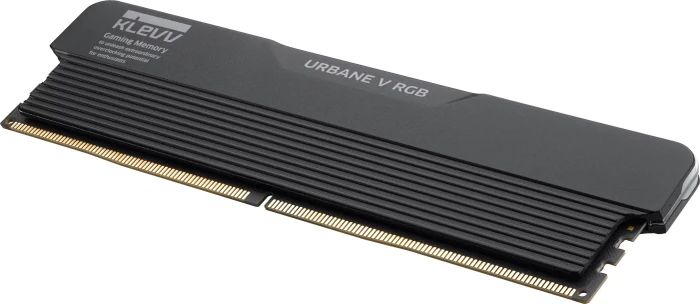 Klevv Urbane V RGB Jet Black UDIMM 32GB Kit, DDR5-6000, CL28-36-36-76