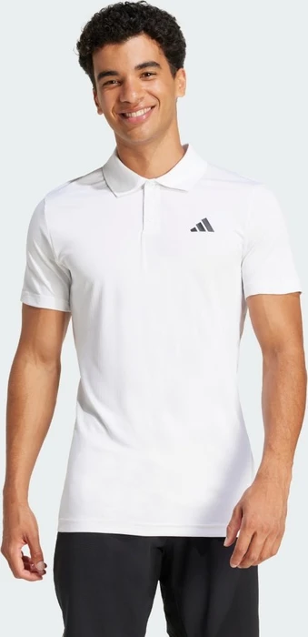 adidas Tennis Climacool FreeLift Poloshirt kurzarm weiß (Herren)