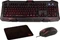 Konix Drakkar Raider Pack Gaming-Tastatur-Set, beleuchtete Tastatur, beleuchtete Maus und Mauspad, USB, DE Vorschaubild