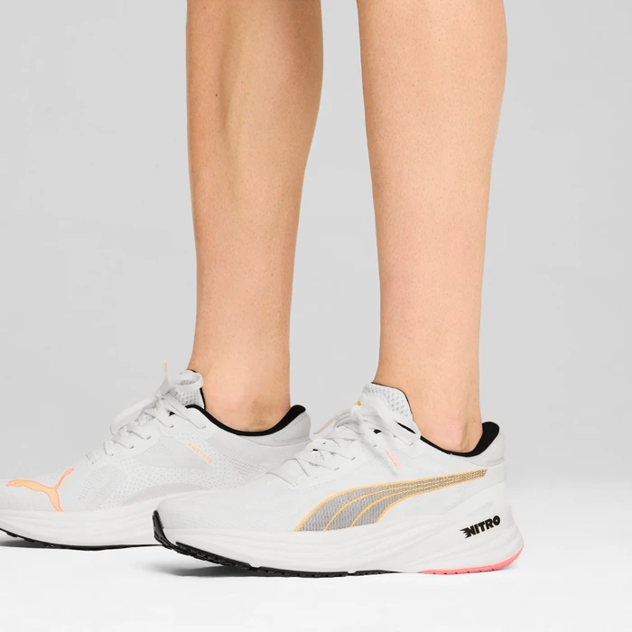 Puma Magnify Nitro 2 puma white/sun stream/sunset glow (Herren)