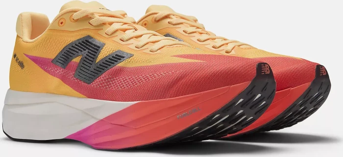 New Balance FuelCell SuperComp Elite v5 tangerine heat/white peach/pink heat (Damen)