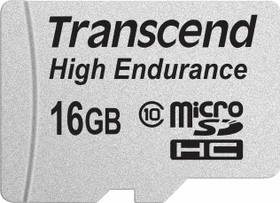 Transcend High Endurance 10V R21/W20 16GB Kit, Class 10