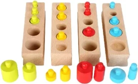 Legler Small Foot Steckspiel Kunterbunt
