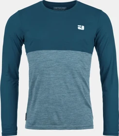 Ortovox 150 Cool Logo Funktionsshirt langarm petrol blue (Herren)