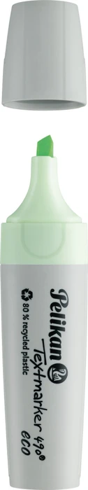 Pelikan Textmarker 490 eco pastellgrün, 10er-Pack