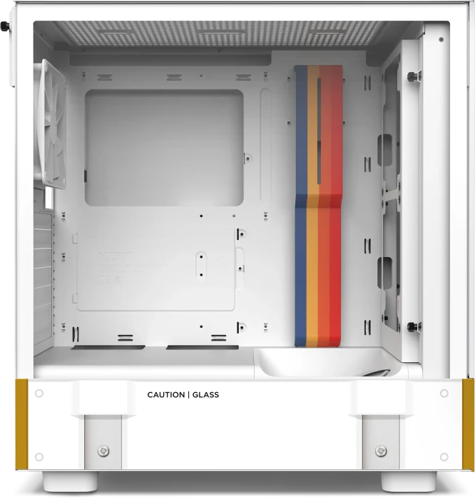 NZXT H5 Flow Starfield, weiß, Glasfenster