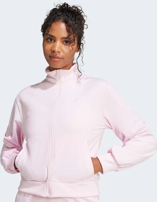 adidas Essentials Feel Cozy Trainingsanzug clear pink (Damen)