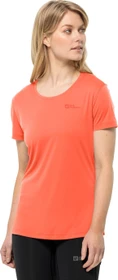 Jack Wolfskin Tech Funktionsshirt kurzarm digital orange (Damen)