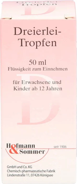 Hofmann & Sommer Dreierlei Tropfen, 50ml