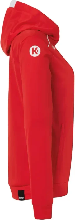 Kempa Player Hood Trainingsjacke rot/weiß (Damen)