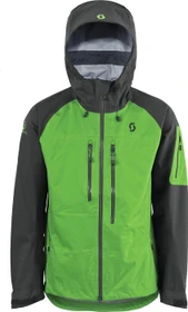 Scott Explorair 3L Skijacke dark grey/classic green (Herren)