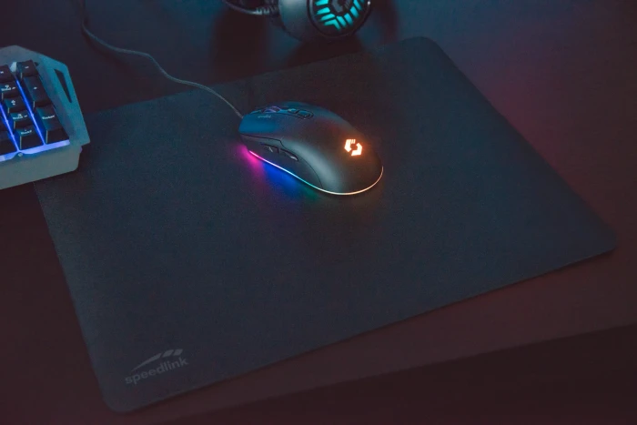 Speedlink ATECS Soft Gaming Mousepad, Size M, 380x300mm, schwarz