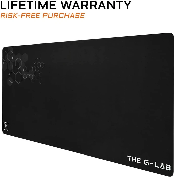 The G-Lab Pad Barium XXL Gaming Mauspad, schwarz/grau