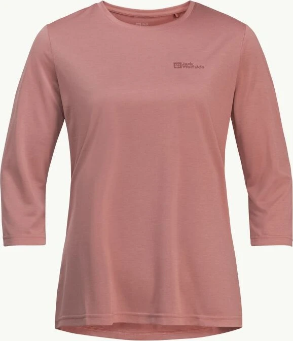 Jack Wolfskin Crosstrail Funktionsshirt 3/4 blush powder (Damen)