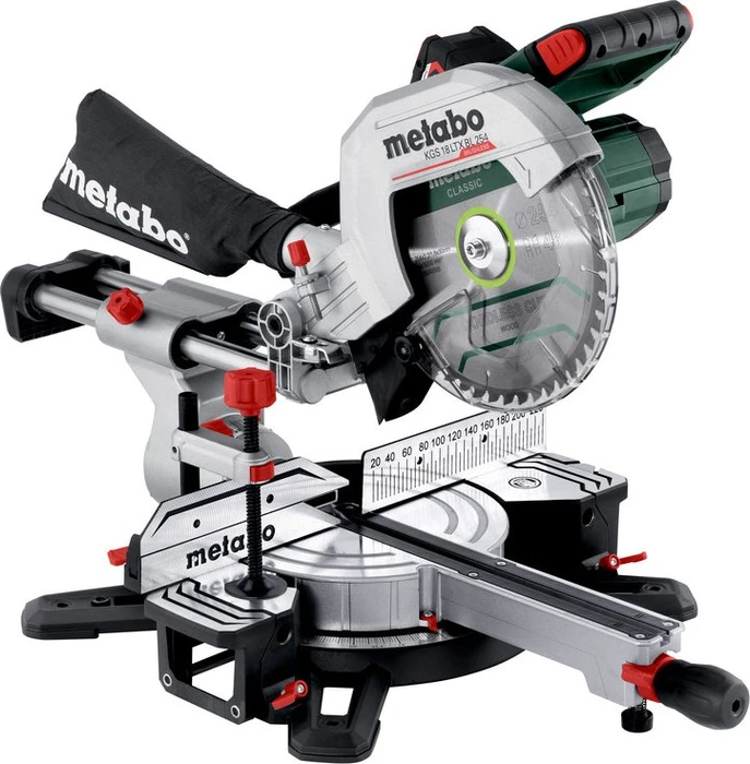 Metabo KGS 18 LTX BL 254 Akku-Kappsäge inkl. 2 Akkus 5.2Ah