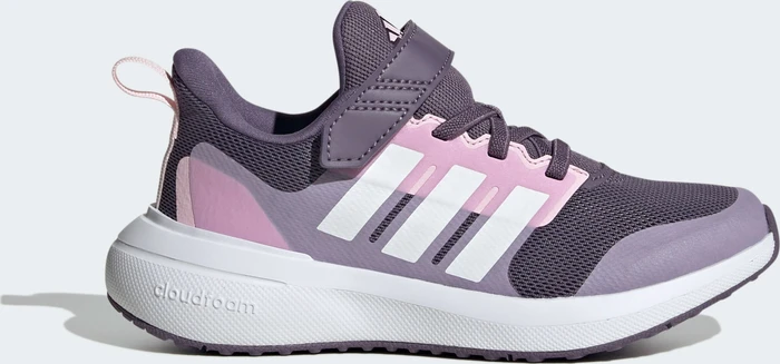 adidas Fortarun 2.0 Cloudfoam Elastic Lace Top Strap shadow violet/cloud whtie/bliss lilac (Junior)