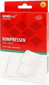 WUNDmed Wund-Kompressen 3 Größen, 3 Stück
