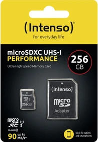 Intenso Performance R90 256GB Kit, UHS-I U1, Class 10