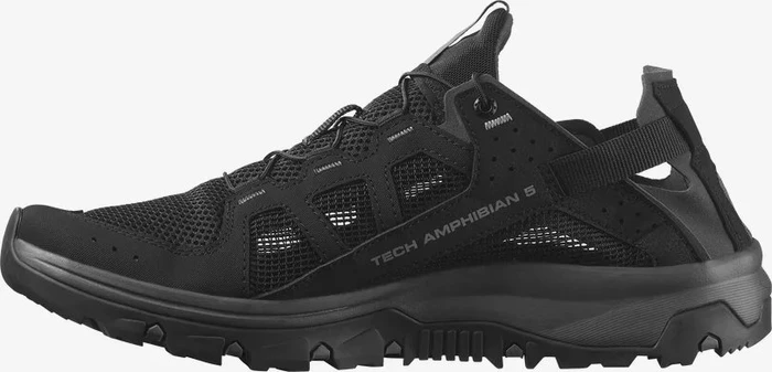 Salomon Techamphibian 5 black/magnet/monument (Herren)
