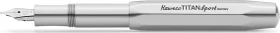 Kaweco Titan Sport silber, rechte Hand, extra fein
