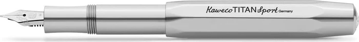 Kaweco Titan Sport silber, rechte Hand, fein