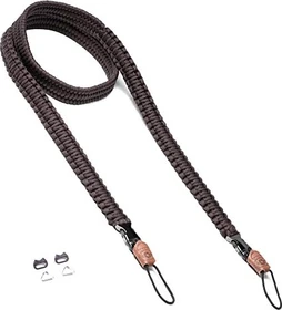 C-Rope Kameragurt Traveler aus Paracord 140cm Dark Coffee