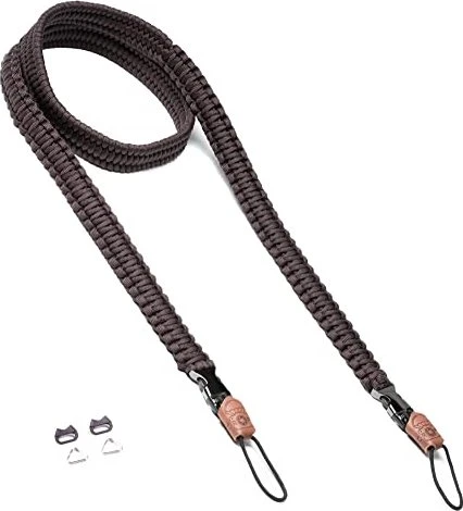 C-Rope Kameragurt Traveler aus Paracord 140cm Dark Coffee