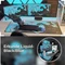 Nyfter Nyfpad XXL Liquid Premium Gaming Mousepad, 900x500mm, Design blau/schwarz Vorschaubild