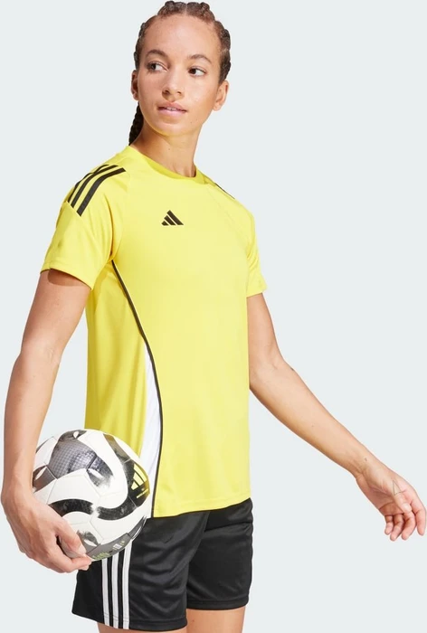 adidas Tiro 2024 Trikot kurzarm team yellow/white (Damen)