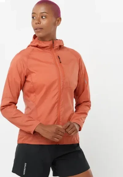Salomon Bonatti Cross Wind Funktionsjacke light mahogany (Damen)