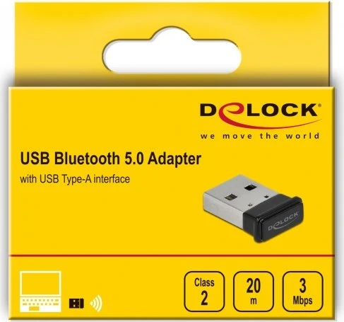 DeLOCK Bluetooth 5.0, USB-A 1.1 [Stecker]