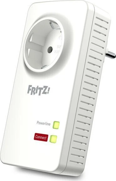 FRITZ! FRITZ!Powerline 1260 WLAN Set / 1260E Kit, International, Powerline/WLAN-Access Point und Powerline-Adapter Set, 2er-Bundle