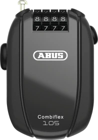 ABUS Combiflex Rest Kabelschloss, Zahlenkombination schwarz