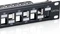 Equip Patchpanel für Keystone Module, geschirmt, 19" , 24-Port, 1HE, 19", 1HE, schwarz Vorschaubild