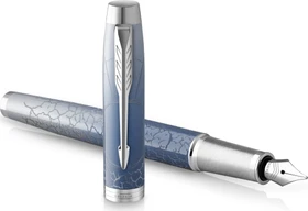 Parker IM Special Edition The Last Frontier Polar grey lacquer/chrome trim, rechte Hand, fein, Geschenkbox